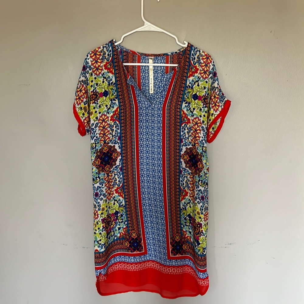 Dress or can be paired with jeans!!